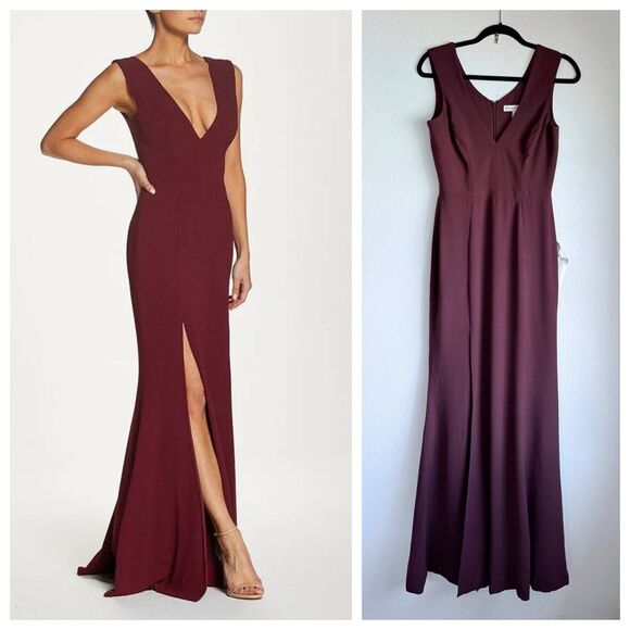 Dress The Population Sandra Gown - Red - S